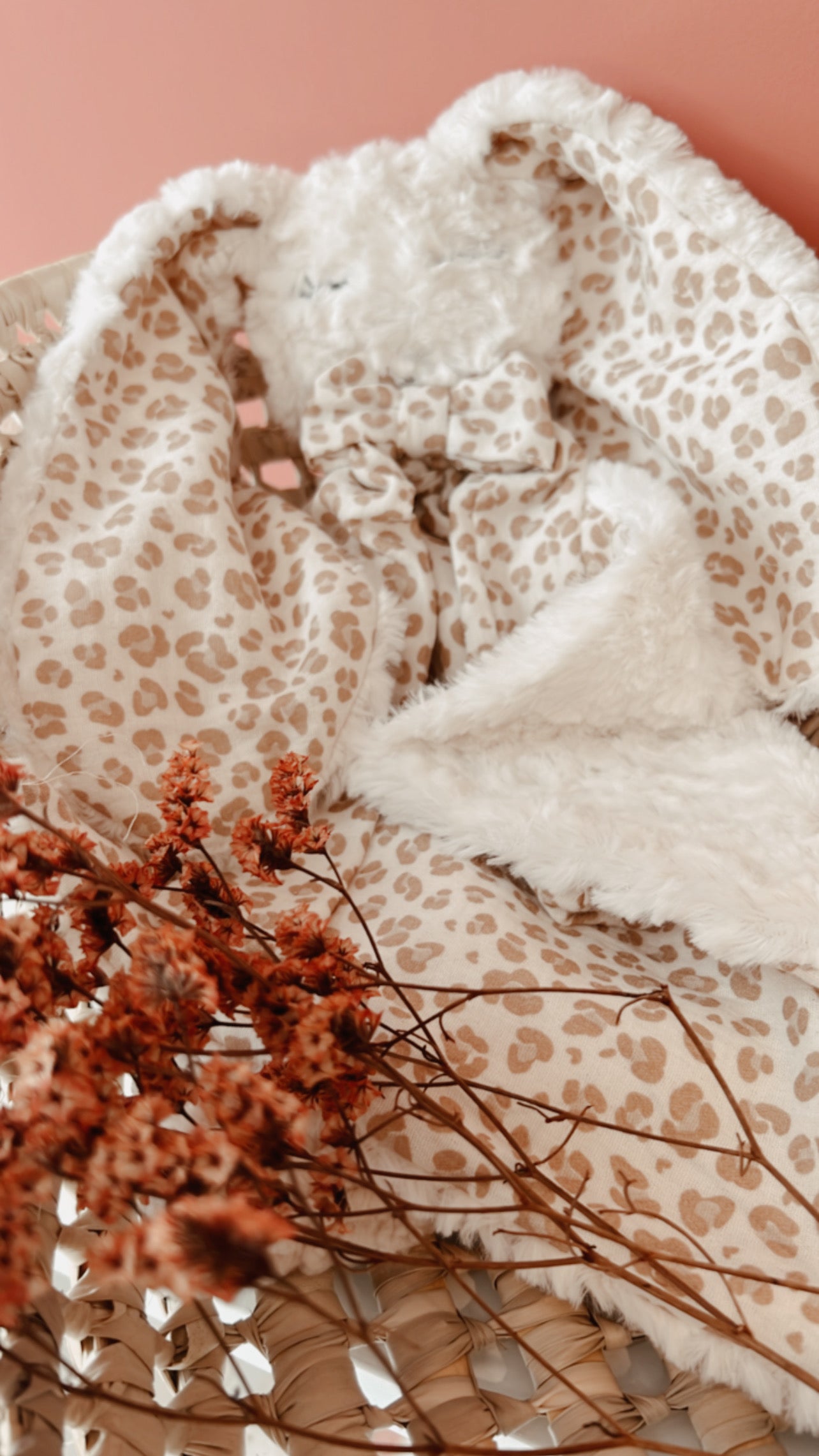 Doudou lange / doudou couverture Fantaisy - Graou L atelier Oz et fee