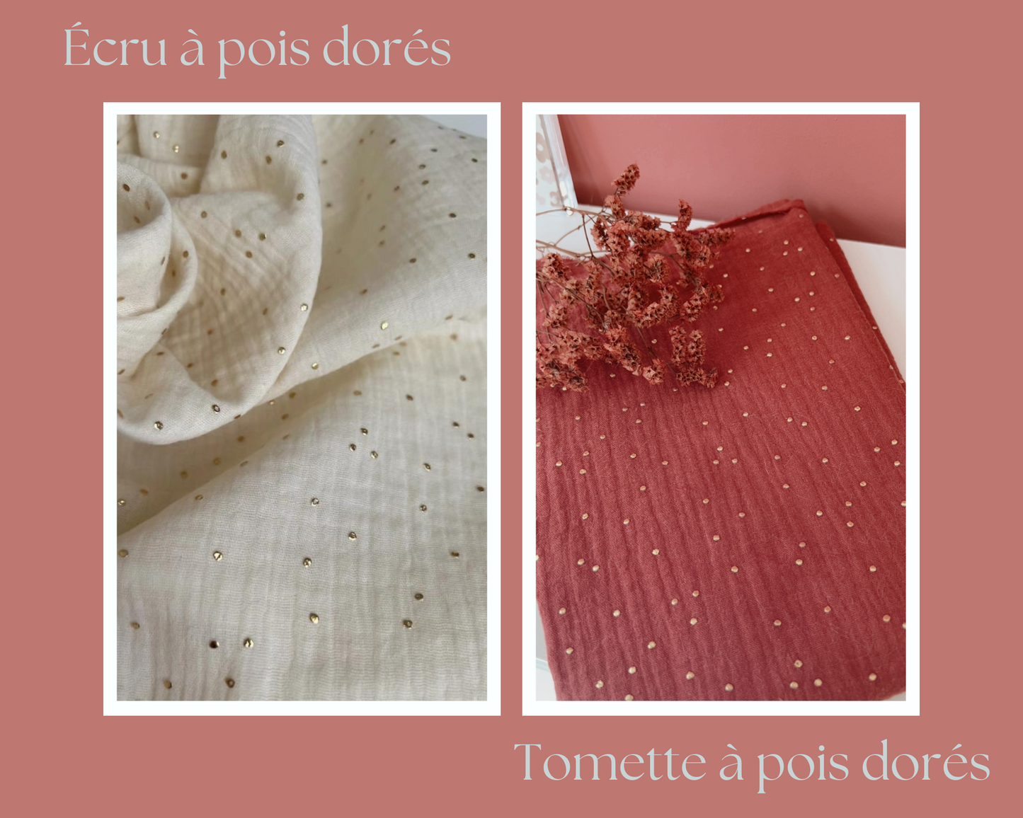 Doudou lange / doudou couverture fourrure - Pois dorés. L atelier Oz et fee