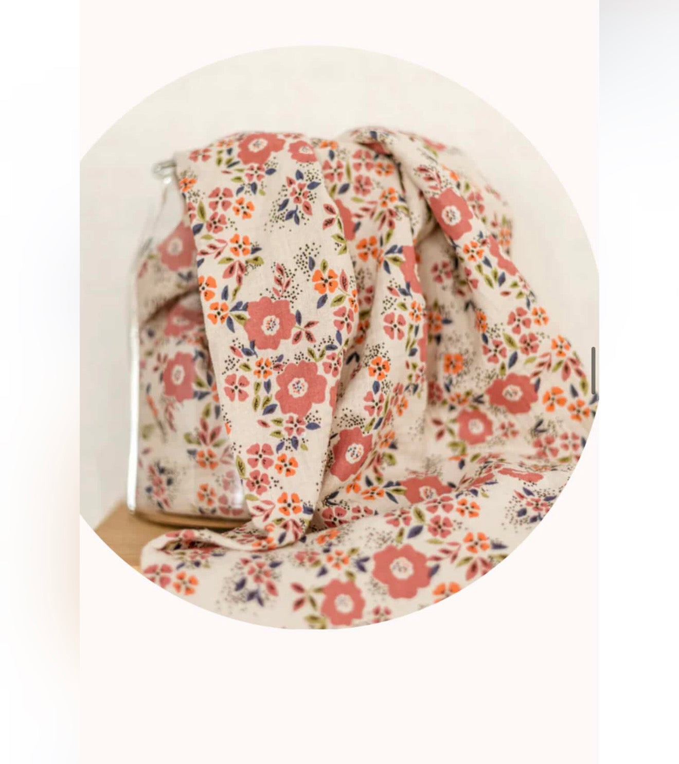 Doudou couverture GRENOUILLE / Doudou lange XXL Crème rose et fourrure F004 Rose
