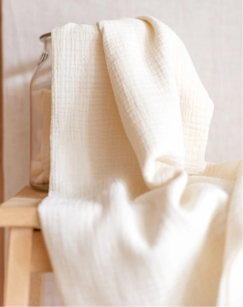 Doudou lange personnalisable - Fourrure écru