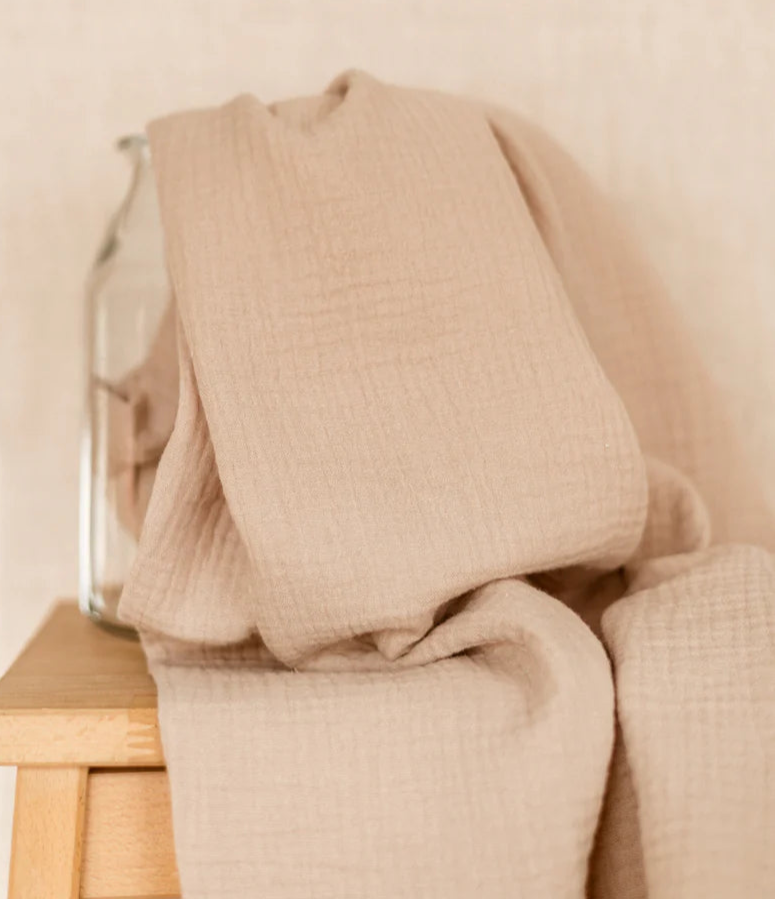 Doudou lange personnalisable - Fourrure écru