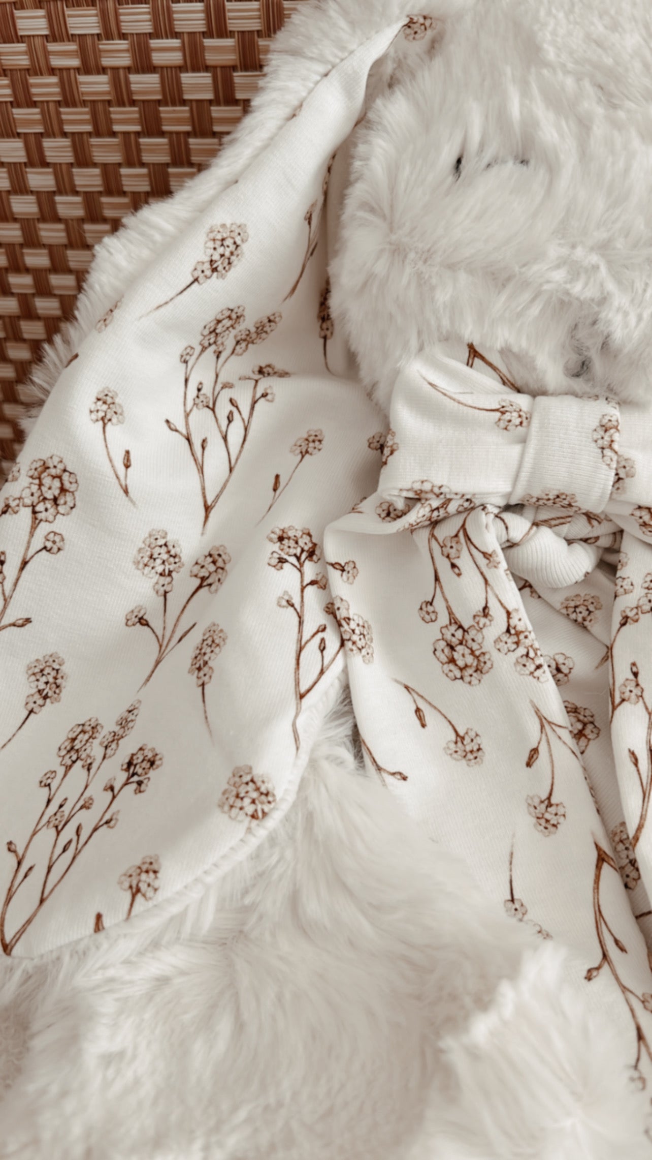 Doudou lange Fleurs séchées 25cm - EN STOCK L atelier Oz et fee