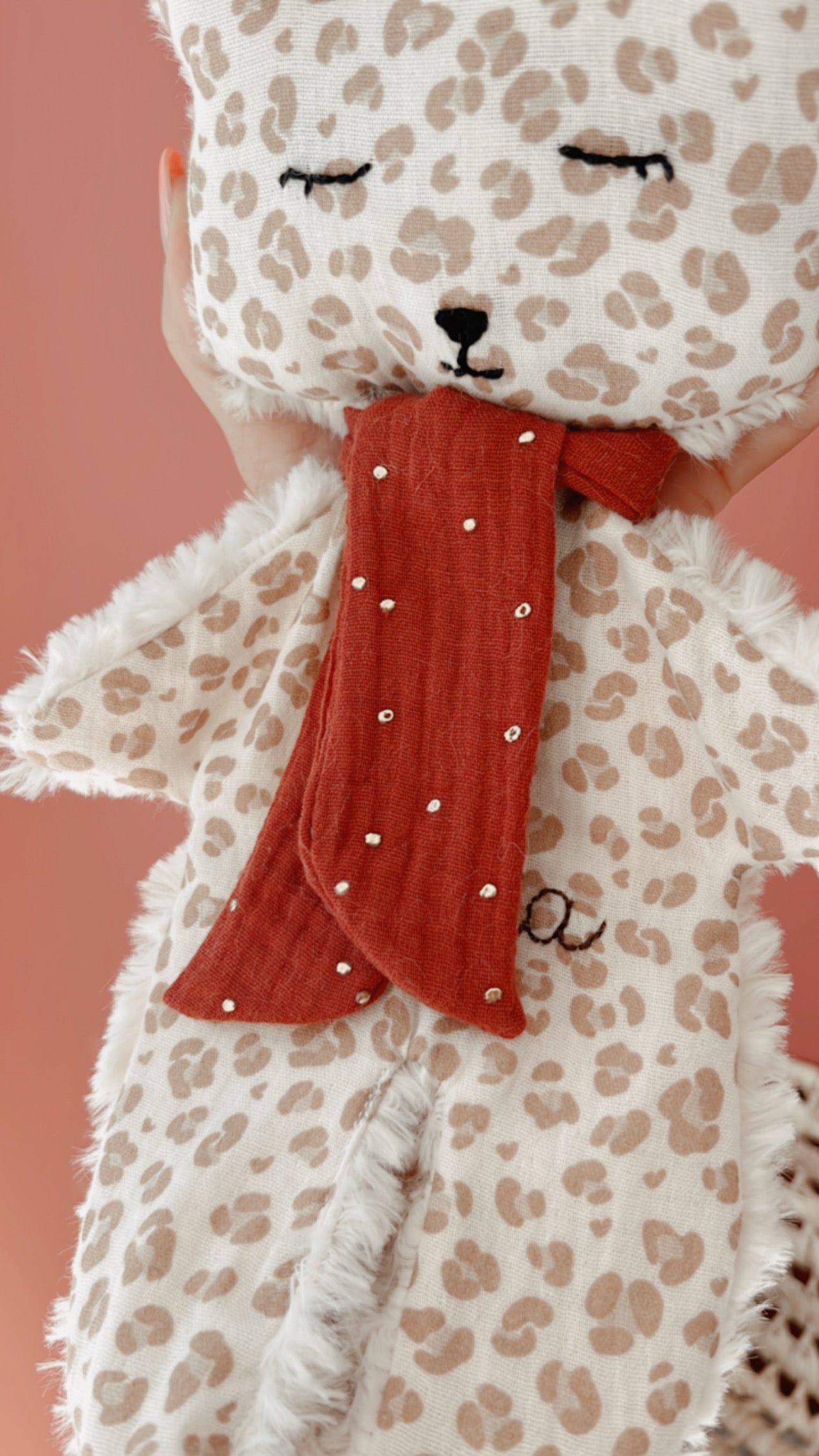 Doudou renard - L atelier Oz et fee