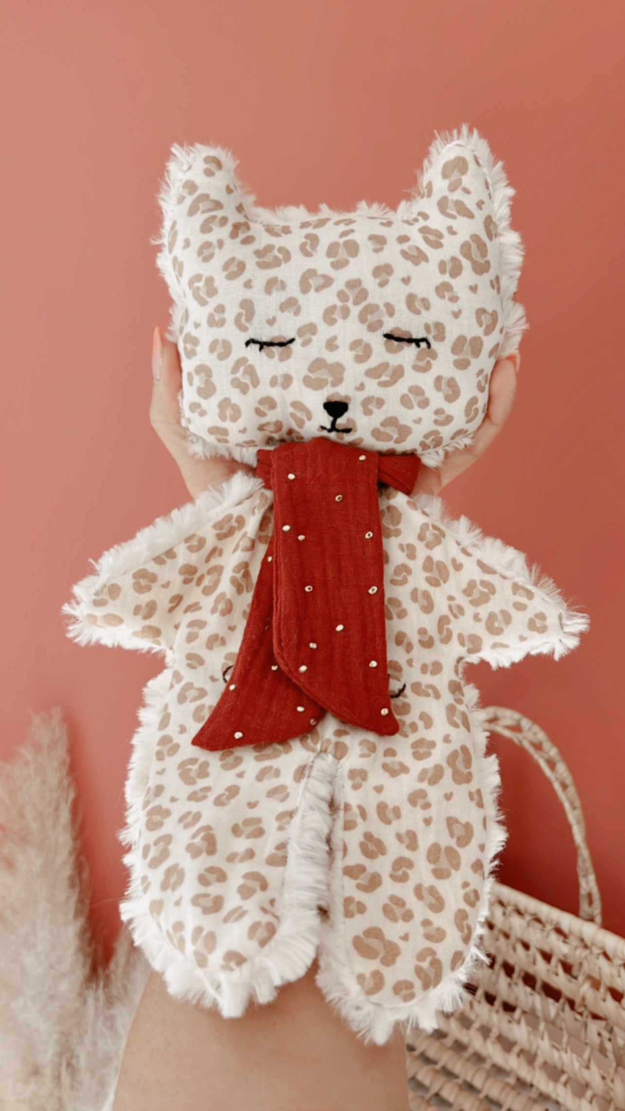 Doudou renard - L atelier Oz et fee
