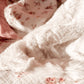 Doudou lange / doudou couverture lapin NINA L atelier Oz et fee