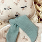 Doudou renard Fleurs de coton