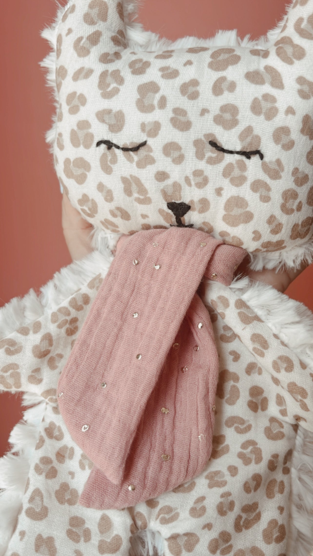 Doudou plat renard L atelier Oz et fee