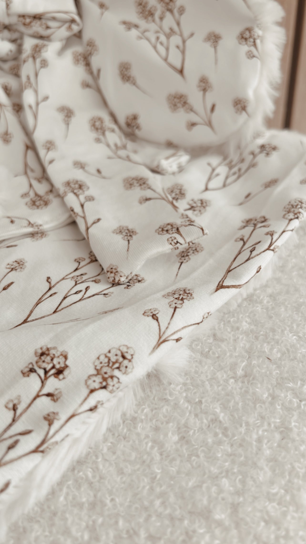 Doudou lange Fleurs séchées 25cm - EN STOCK L atelier Oz et fee