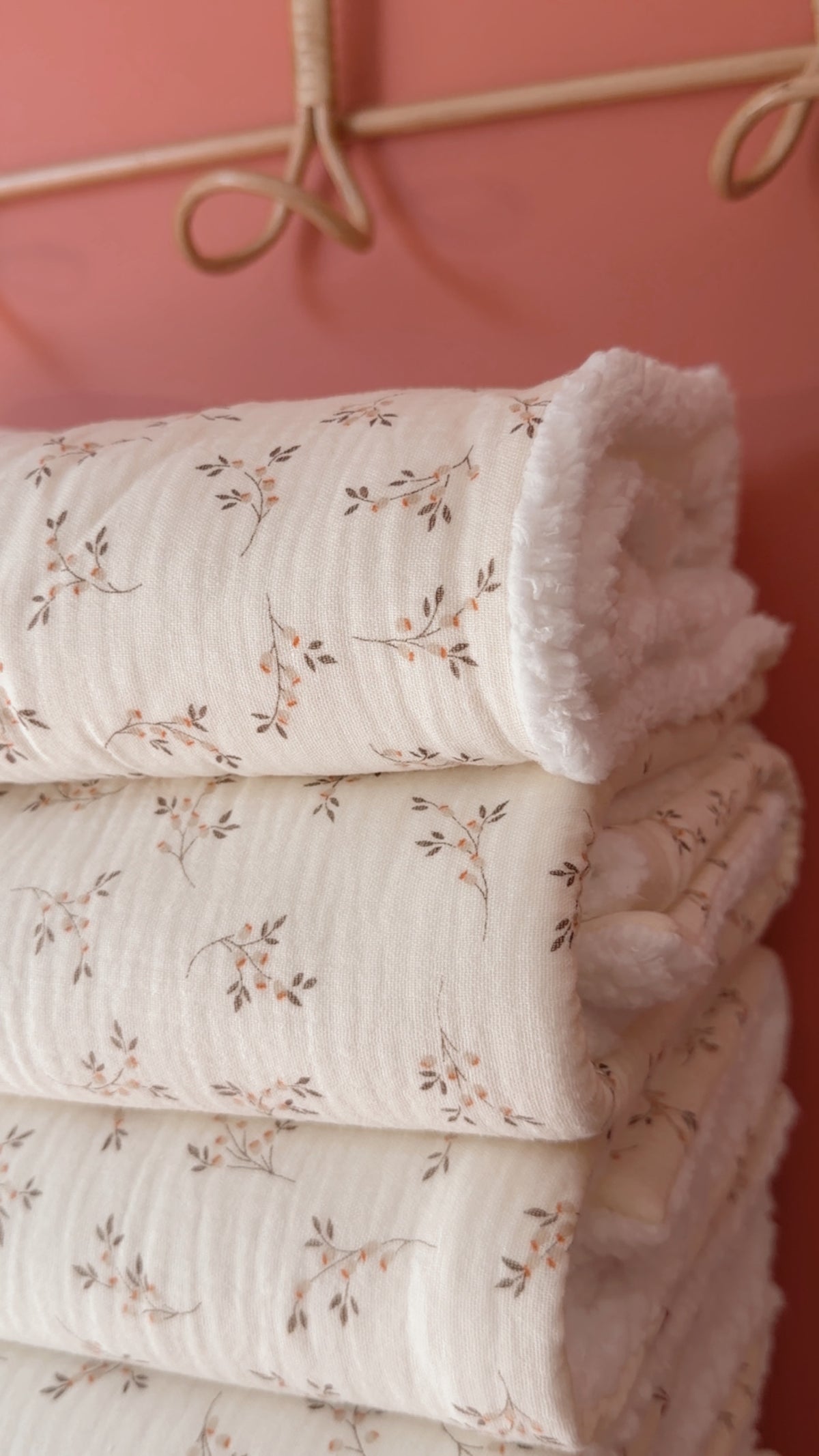Ma première couverture Simone - Sherpa blanche