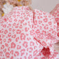 Doudou lange – Double gaze de coton aux couleurs d'été et fausse fourrure Extra douce